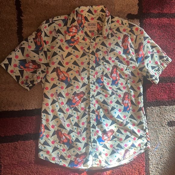 RSVLTS Saved by the Bell Button Up - Picture 1 of 7